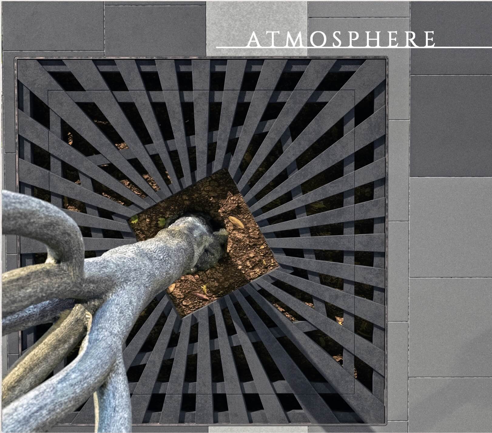 Приствольная решетка для дерева ZKING ATMOSPHERE 1.2х1.2м Черная в Кызыле фото