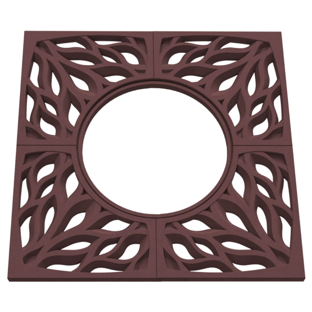 Приствольная решетка для дерева ZKING CRUST 1.2х1.2м Коричневая в Кызыле фото