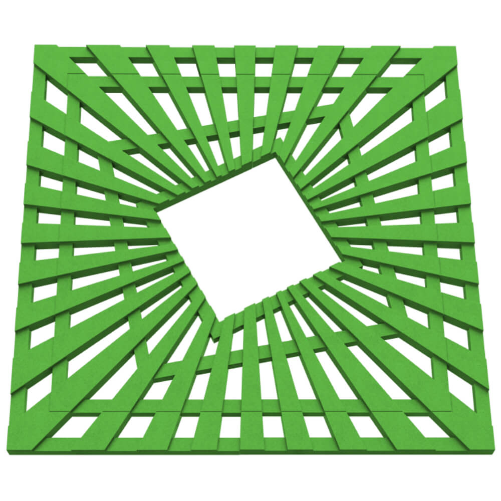 Приствольная решетка для дерева ZKING ATMOSPHERE 1.2х1.2м Зеленая в Кызыле фото