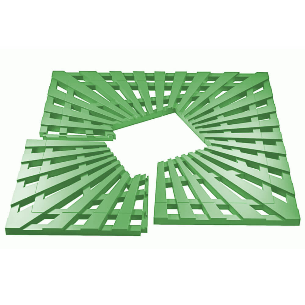 Приствольная решетка для дерева ZKING ATMOSPHERE 1.2х1.2м Зеленая в Кызыле фото