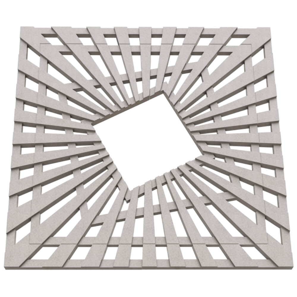 Приствольная решетка для дерева ZKING ATMOSPHERE 1.2х1.2м Бежевая в Кызыле фото