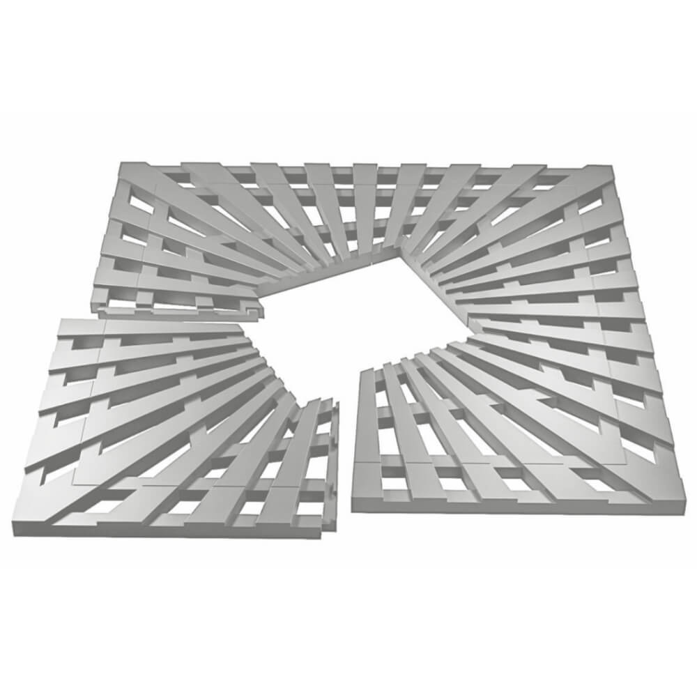 Приствольная решетка для дерева ZKING ATMOSPHERE 1.2х1.2м Бежевая в Кызыле фото