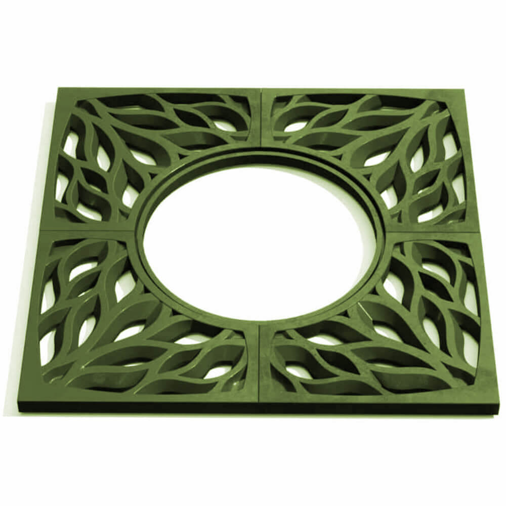 Приствольная решетка для дерева ZKING CRUST 1.2х1.2м Зеленая Кызыл фото