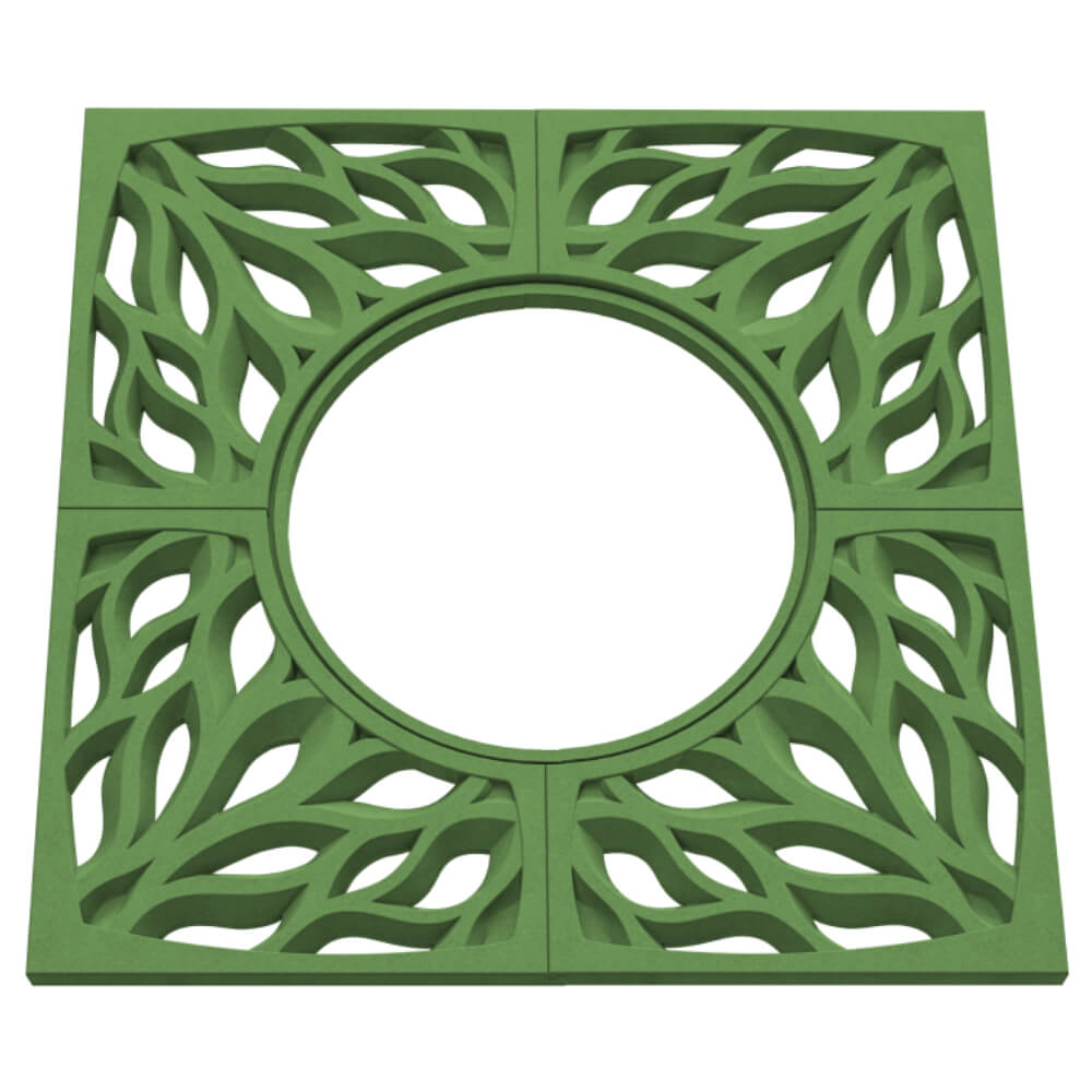 Приствольная решетка для дерева ZKING CRUST 1.2х1.2м Зеленая в Кызыле фото