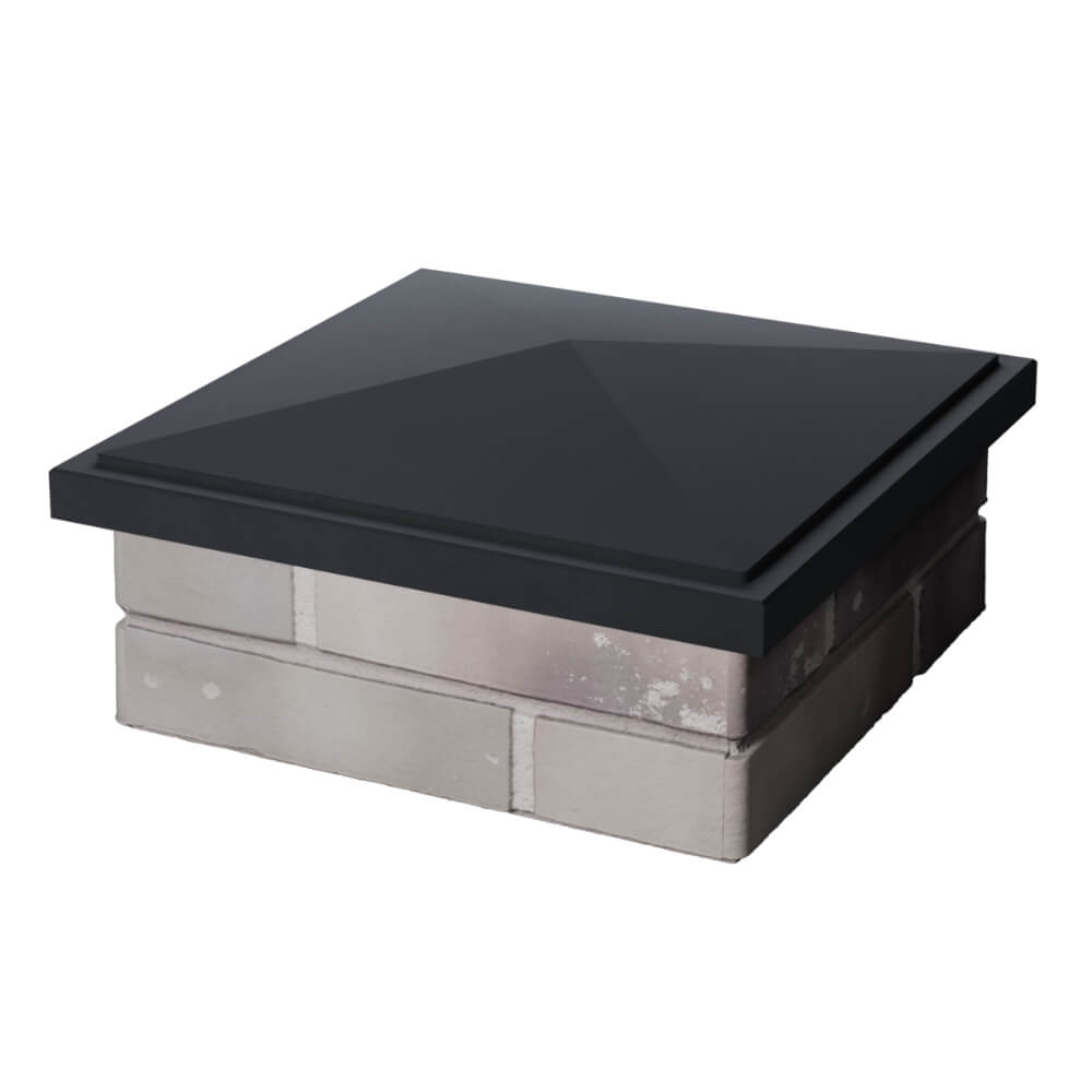 Колпак Zking БонаМоно Серый на столб 1.5х1.5 кирпича (385х385, 400х400мм) в Кызыле фото